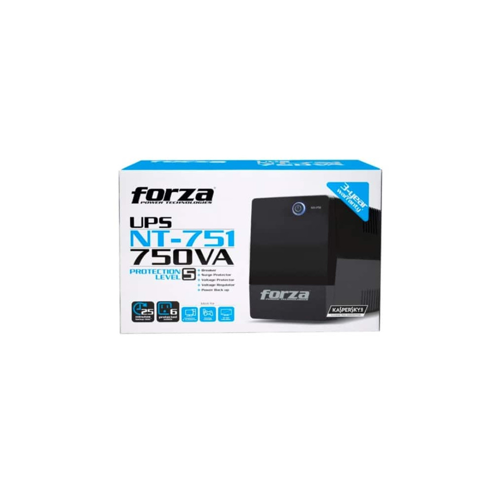 UPS FORZA NT-751 750VA/375W 6 PUERTOS