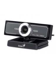 WEBCAM GENIUS F100 12MP WIDE_120_GRADOS FHD 1080p 30FPS USB NEGRA