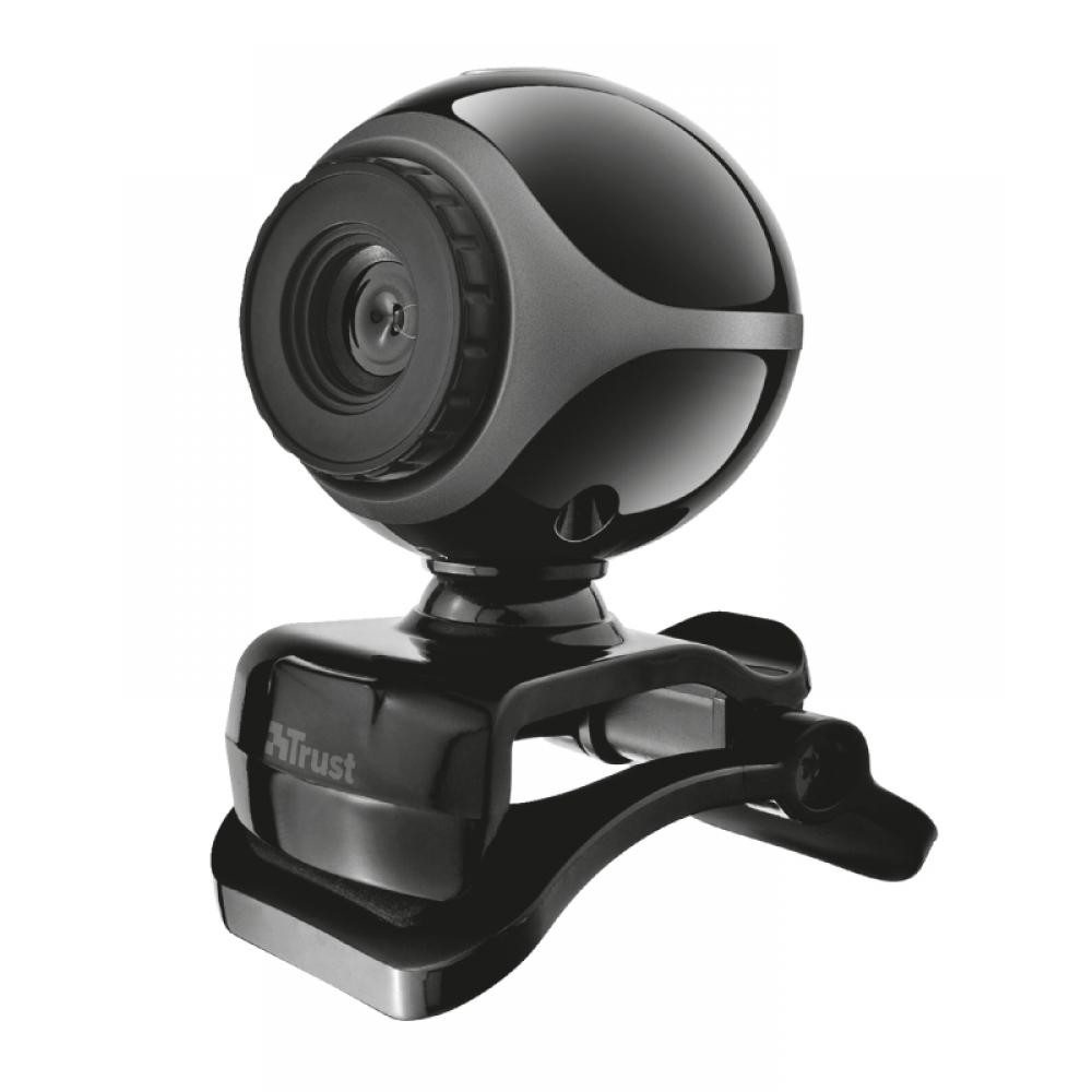 WEBCAM TRUST EXIS 640x480 NEGRA + MIC