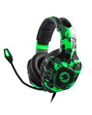 HEADSET GAMEMAX HG300 LED CAMUFLAJE 3D SORROUND HEADSET GAMEMAX HG300 LED CAMUFLAJE 3D SORROUND