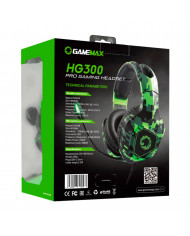HEADSET GAMEMAX HG300 LED CAMUFLAJE 3D SORROUND HEADSET GAMEMAX HG300 LED CAMUFLAJE 3D SORROUND
