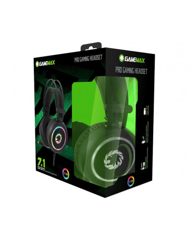 HEADSET GAMEMAX HG-3500 RGB 7.1 PRO GAMING SURROUND