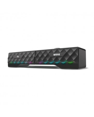 PARLANTES MARVO SG-280 RGB SOUNDBAR 2.0 WIRELESS