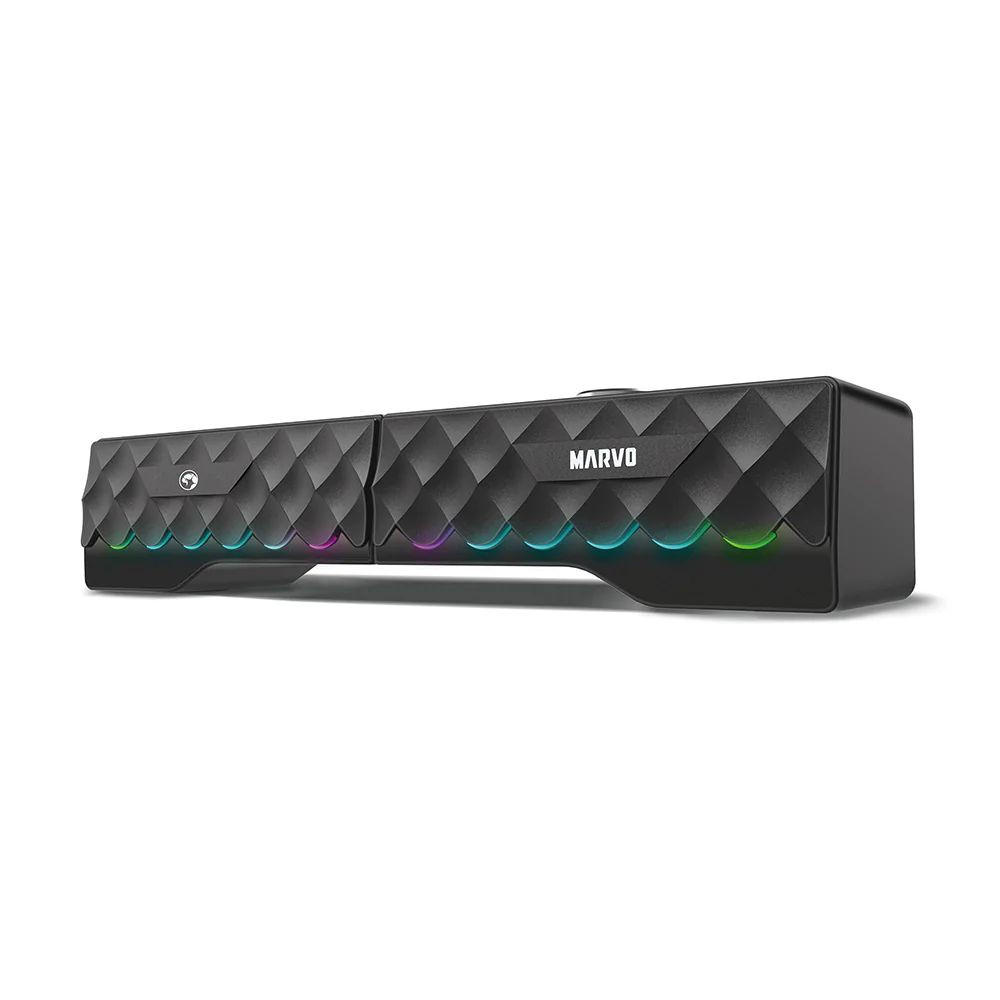 PARLANTES MARVO SG-280 RGB SOUNDBAR 2.0 WIRELESS