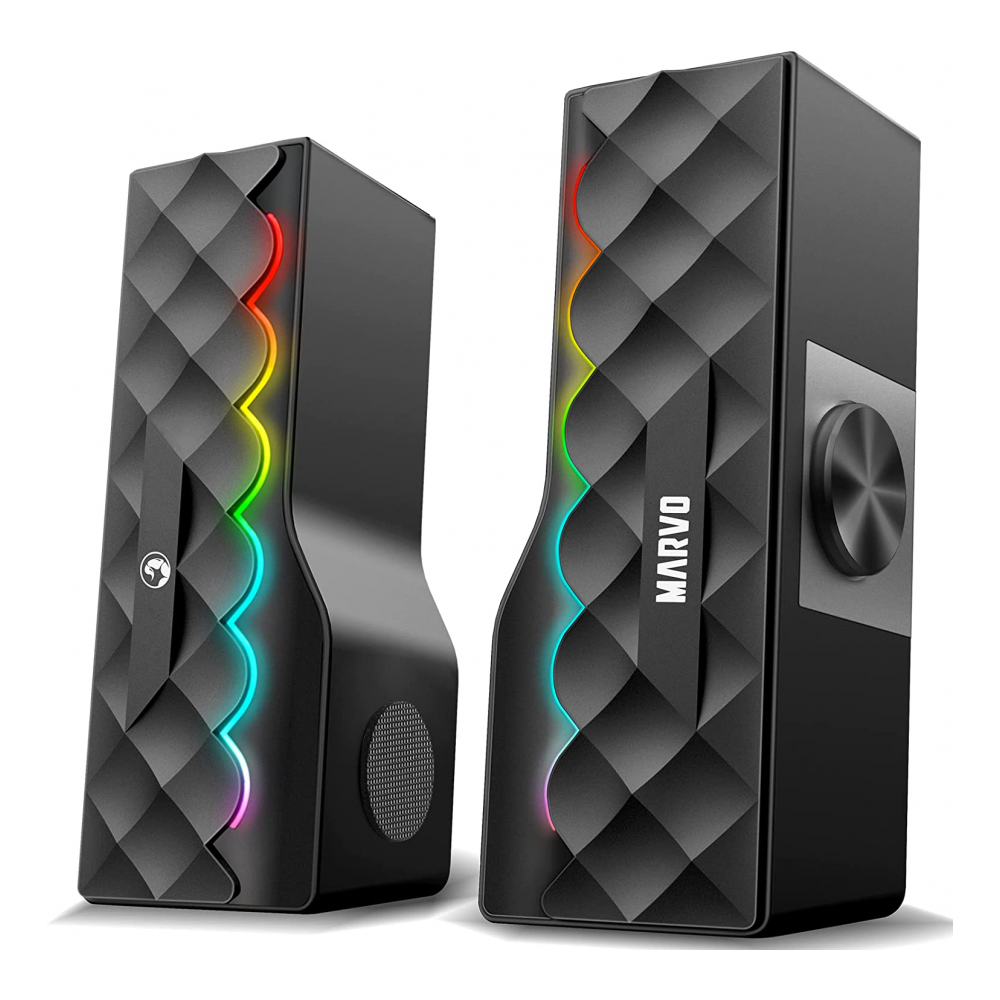 PARLANTES MARVO SG-280 RGB SOUNDBAR 2.0 WIRELESS