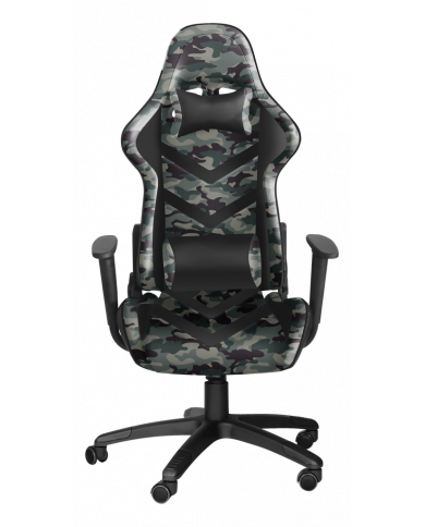 SILLA GAMER MARVO CH-106CAMO CAMUFLAJE ERGO AJUSTABLE GAMING