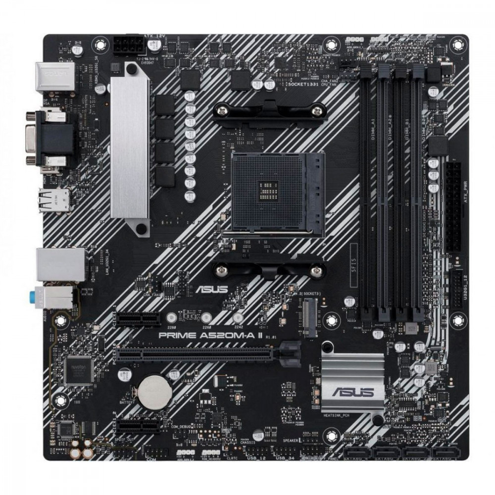 MAINBOARD ASUS A520M-A II PRIME AM4 M.2 HDMI AURA