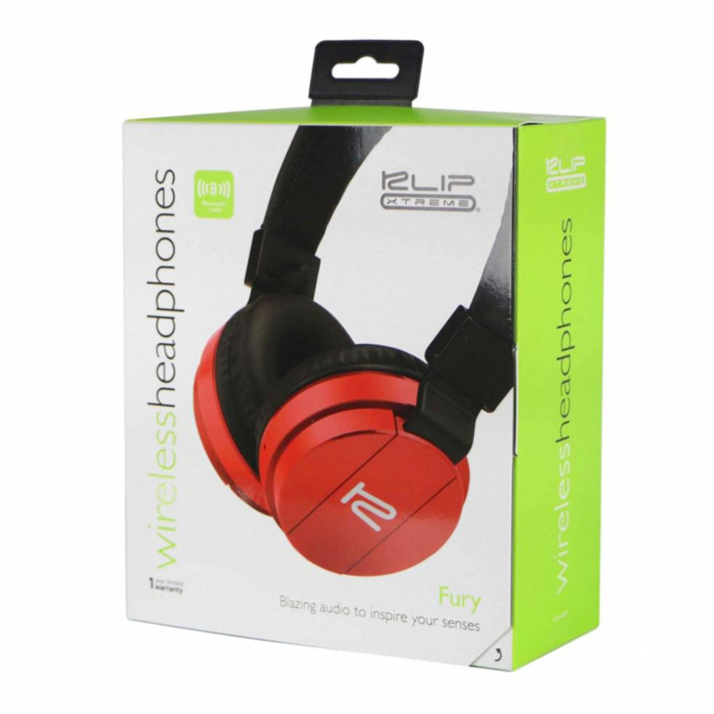 HEADPHONE KLIPX KHS-620RD ROJO BLUETOOTH