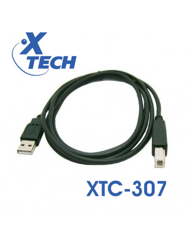 CABLE USB XTECH XTC307 1,8 MTS 6FT PARA IMPRESORA