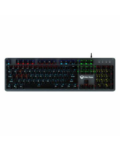 TECLADO MEETION MK007 MECANICO BLUE SWITCH RGB