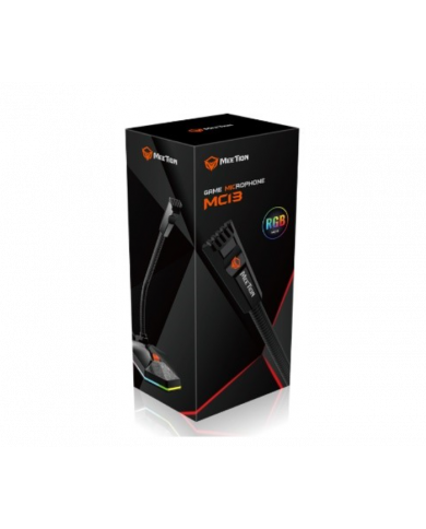 MICROFONO MEETION MT-MC13 RGB USB OMNI GAMING