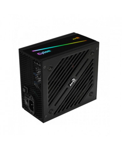 FUENTE DE PODER AEROCOOL CYLON 600W RGB 80P BRONZE ACTIVE PFC