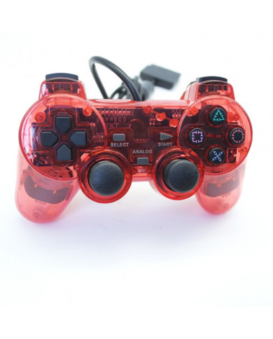 GAMEPAD DOUBLE SHOCK USB ROJA 1.5M