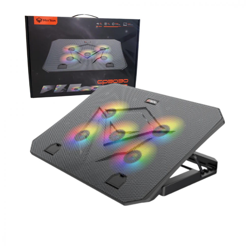 COOLING PAD MEETION MTCP3030 RGB 5FAN 2USB 915.6"