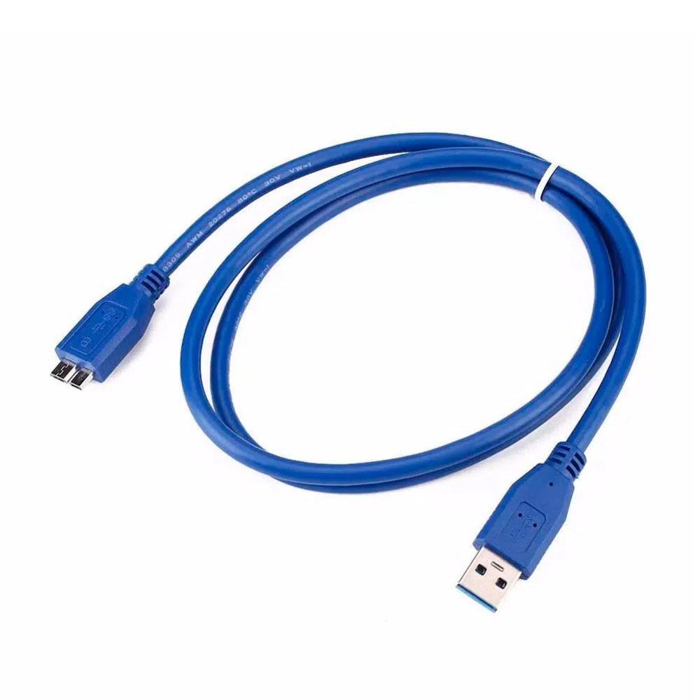 CABLE USB 3.0 AZUL PARA DISCOS EXTERNOS