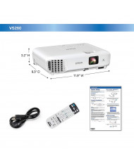 PROYECTOR EPSON VS260 XGA 3300 LUMENES HDMI H971A