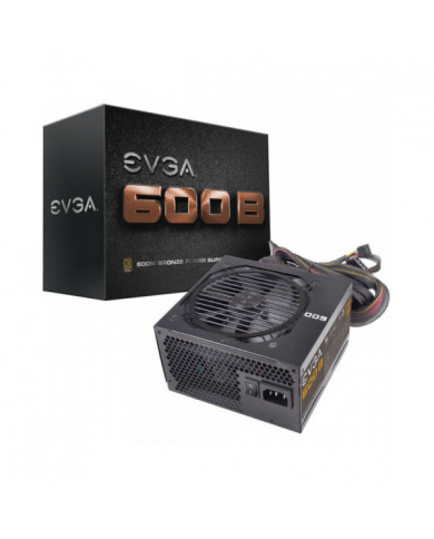FUENTE DE PODER EVGA 600 W 80 PLUS REAL GAMER 12v