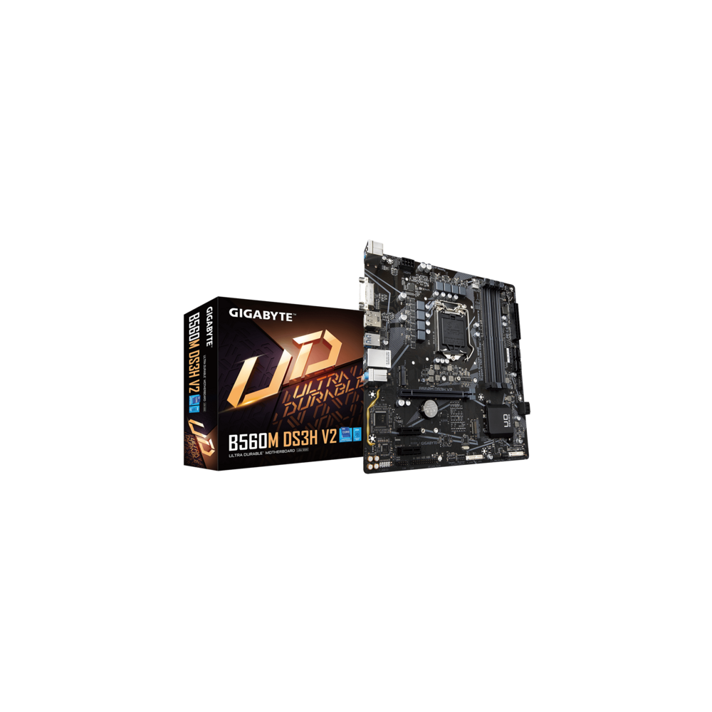 MAINBOARD GIGABYTE B560M DS3H V2 LGA1200 MAINBOARD GIGABYTE B560M DS3H V2 LGA1200