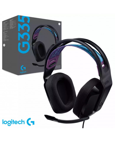HEADSET LOGITECH G335 USB 40MM NEGRO 3.5MM