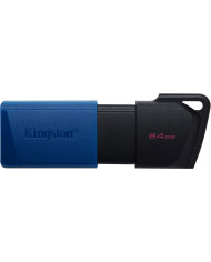 PENDRIVE KINGSTON 64GB EXODIA M AZUL/NEGRO