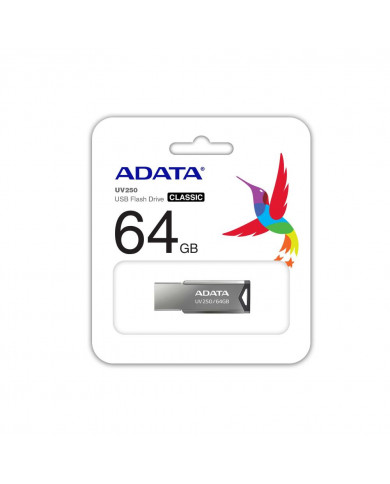 PENDRIVE ADATA 64GB UV250 NEGRO USB2.0