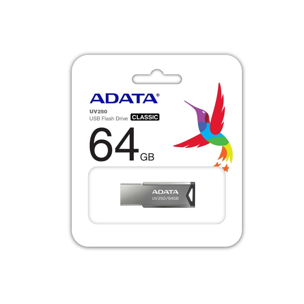 PENDRIVE ADATA 64GB UV250 NEGRO USB2.0
