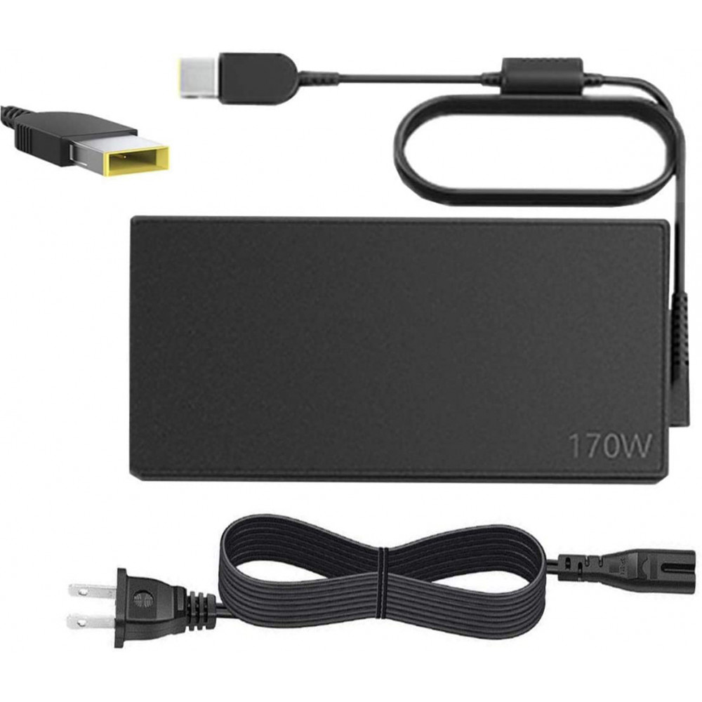 CARGADOR LENOVO 20V 8.5A 170W PUNTA USB AMARILLA - 100% ORIGINAL