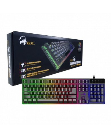 TECLADO GENIUS K8 RGB USB SCORPION