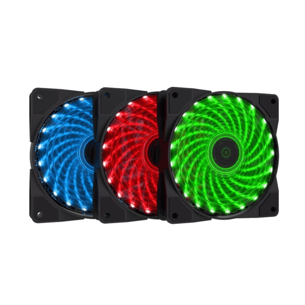 VENTILADOR GAMEMAX CL300 RGB 3-EN-1 120MM x3 + CONTROL