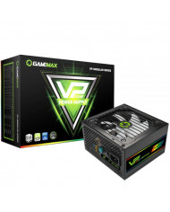 FUENTE DE PODER GAMEMAX VP-700W RGB 80P BRONZE NEGRA / VP-700-RGB