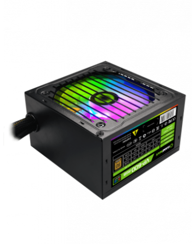FUENTE DE PODER GAMEMAX VP-600 RGB 80P BRONZE