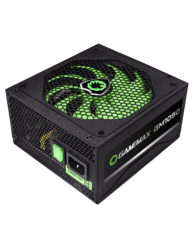 FUENTE DE PODER GAMEMAX GM-1050 80P BRONZE NEGRA APFC