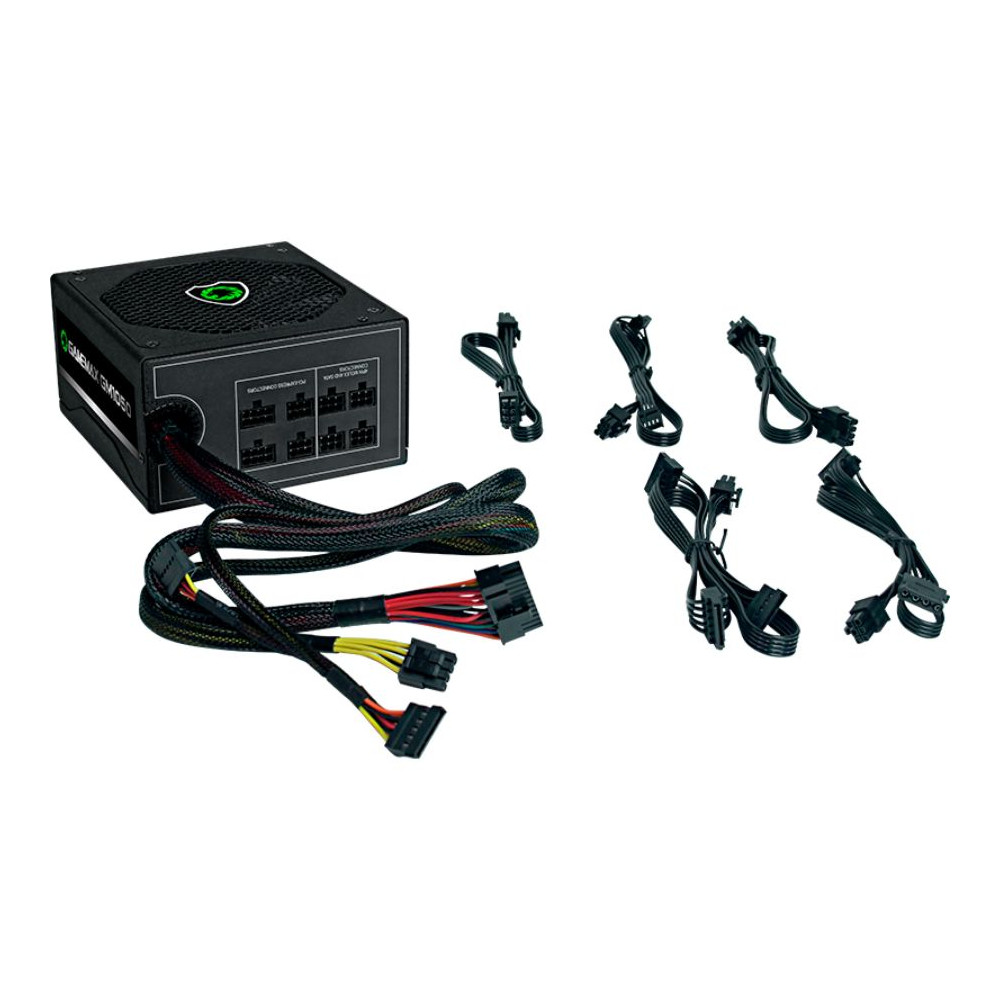 FUENTE DE PODER GAMEMAX GM-1050 80P BRONZE NEGRA APFC