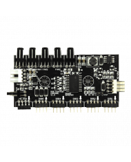 CONTROLADOR GAMEMAX PWM-RAINBOW INTERFAZ DE VENTILADOR V2.0 COOLER