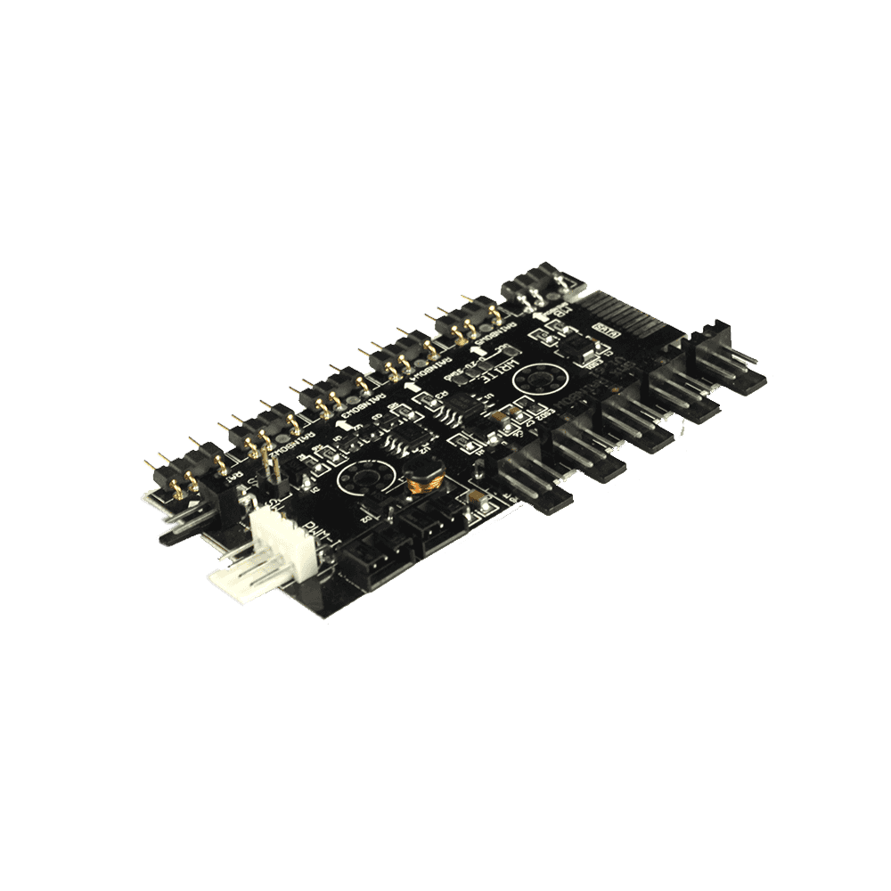 CONTROLADOR GAMEMAX PWM-RAINBOW INTERFAZ DE VENTILADOR V2.0 COOLER