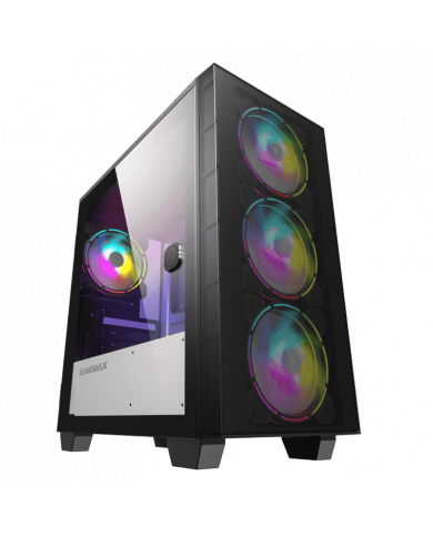 CASE GAMEMAX MINI AERO ECO H607 NEGRO 350x193x390mm VIDRIO 6.0KGS