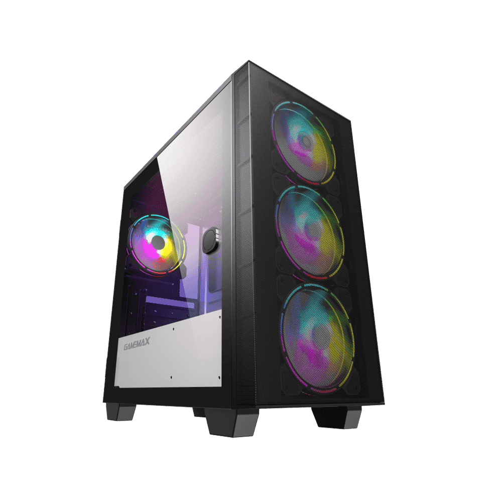 CASE GAMEMAX MINI AERO ECO H607 NEGRO 350x193x390mm VIDRIO 6.0KGS