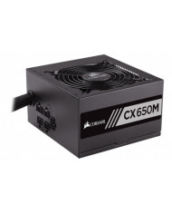 FUENTE DE PODER CORSAIR CX650 80P BRONZE FUENTE DE PODER CORSAIR CX650 80P BRONZE