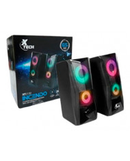PARLANTES XTECH XTS-130 INCENDO LED STEREO