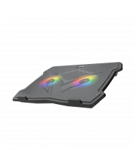 COOLING PAD MEETION MT-CP2020 RGB NEGRO 2FAN