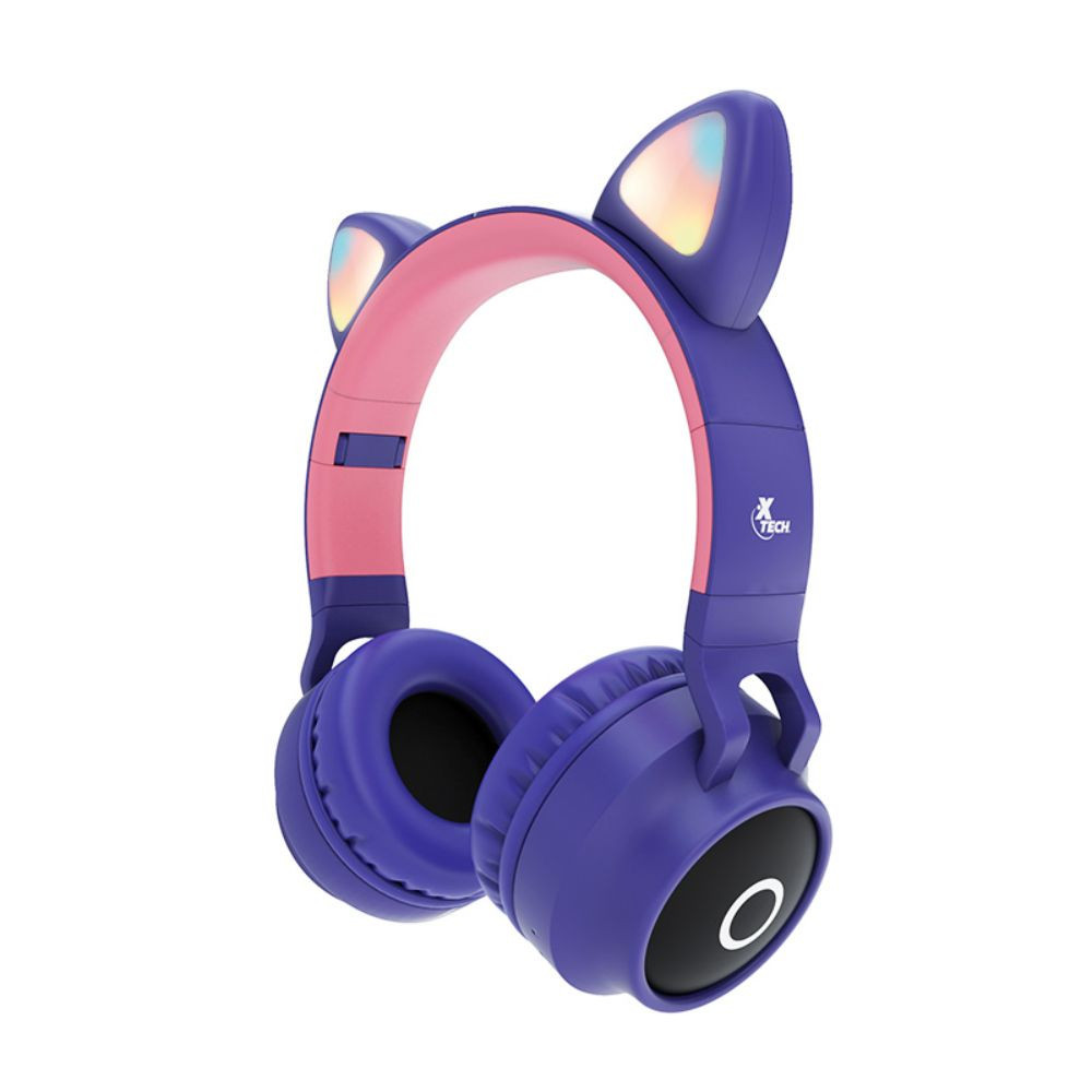 HEADSET XTECH XTH-650 BLUETOOTH ONEAR PURPURA