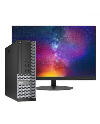 CPU DELL OPTIPLEX GX7020 SFF/i5-4590/4GB/500GB + MONITOR 22 (REACONDICIONADO)