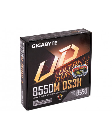 MAINBOARD GIGABYTE B550M DS3H AM4 RYZEN 5000 4DDR4