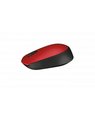 MOUSE LOGITECH M170 ROJO/NEGRO WIRELESS