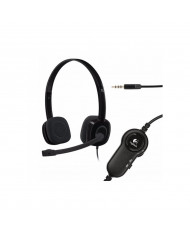 HEADSET LOGITECH H151 NEGRO STEREO