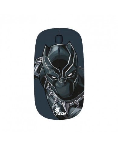 MOUSE XTECH XTM-M340BP MARVEL BLACK PANTHER WIRELESS
