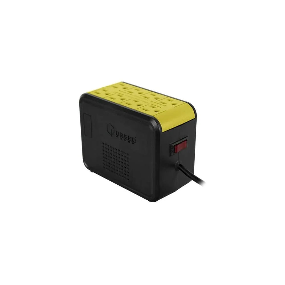 REGULADOR DE VOLTAGE QUASAD QAVR-1050Y AMARILLO 8 SALIDAS REGULADOR DE VOLTAGE QUASAD QAVR-1050Y AMARILLO 8 SALIDAS
