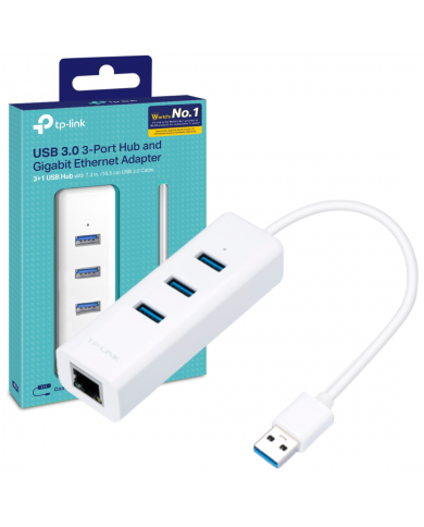 HUB TP-LINK UE330 3-USB3.0 + ETHERNET