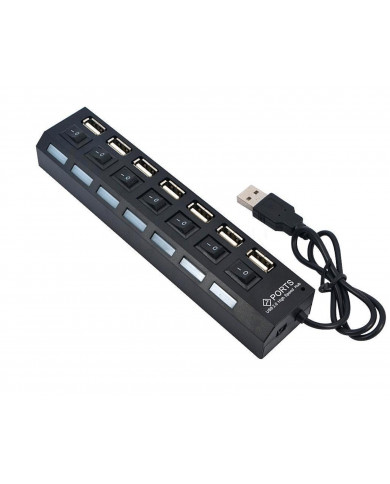 HUB NITRON 8USB 2.0 +1TB HIGH SPEED / 01-02-019