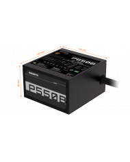 FUENTE DE PODER GAMEMAX 650W BLANCA GP-650G 80P BRONZE V2.31